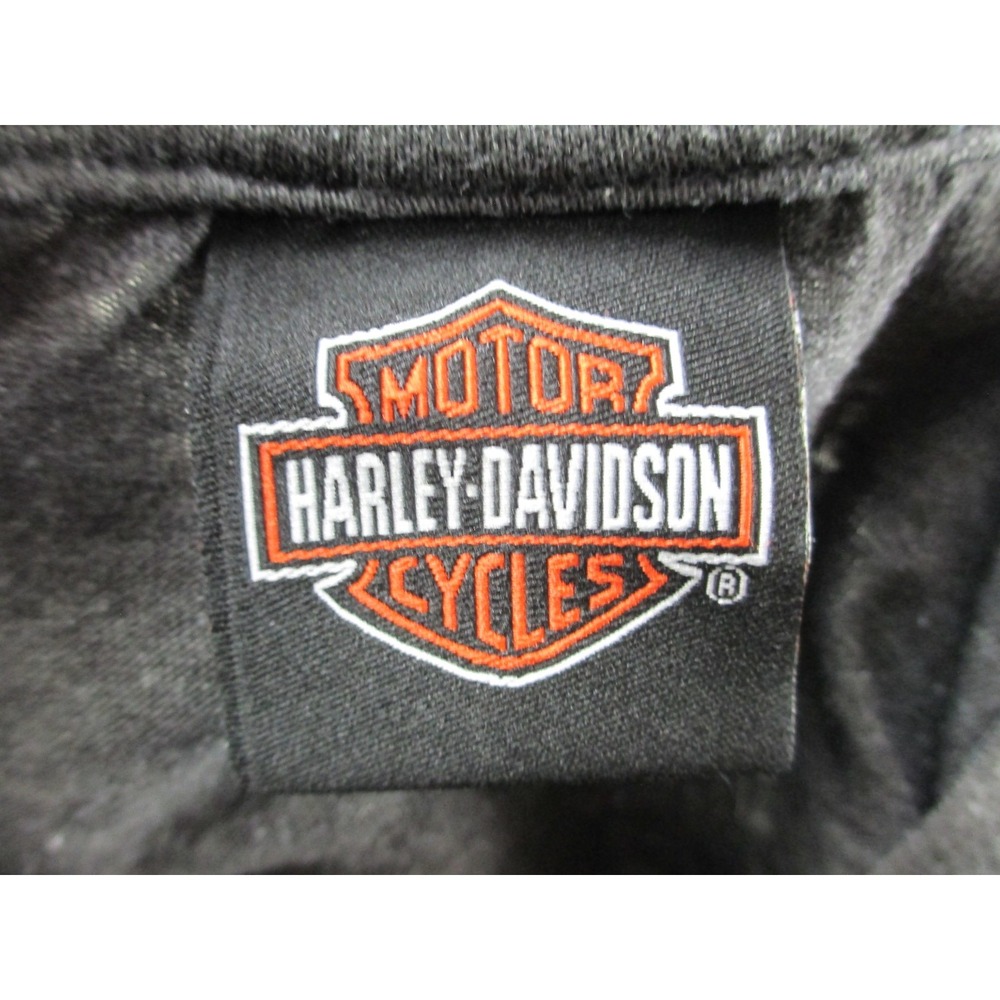Harley Davidson Shirt Mens Medium Gray New Hampshire Motorcycle Rider Casual - Picture 15 of 16